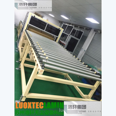 铝板自动贴膜机自动裁剪覆膜机 铝板不锈钢全自动裁切贴膜机
